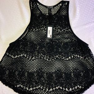 David Lerner womens lace top